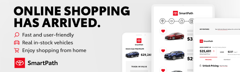 SmartPath Online Shopping Has arrived | Robinson Toyota 