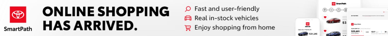 SmartPath Online Shopping Has arrived | Robinson Toyota 
