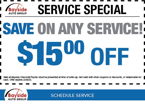 SERVICE SPECIAL | Bayside Toyota