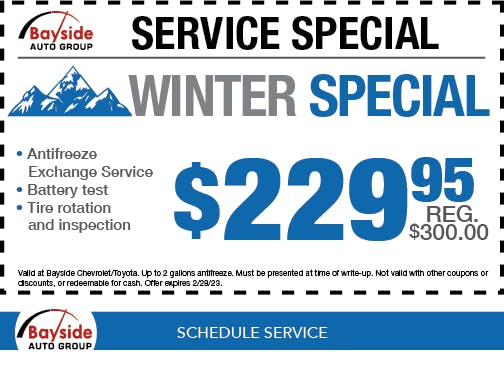 WINTER SPECIAL | Bayside Toyota