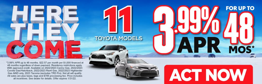 0 – SAM – 11 Toyota Models