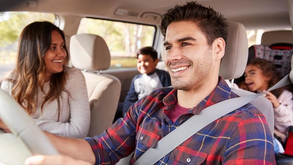 family in suv