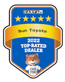 Sun Toyota CarFax 2022 Awards