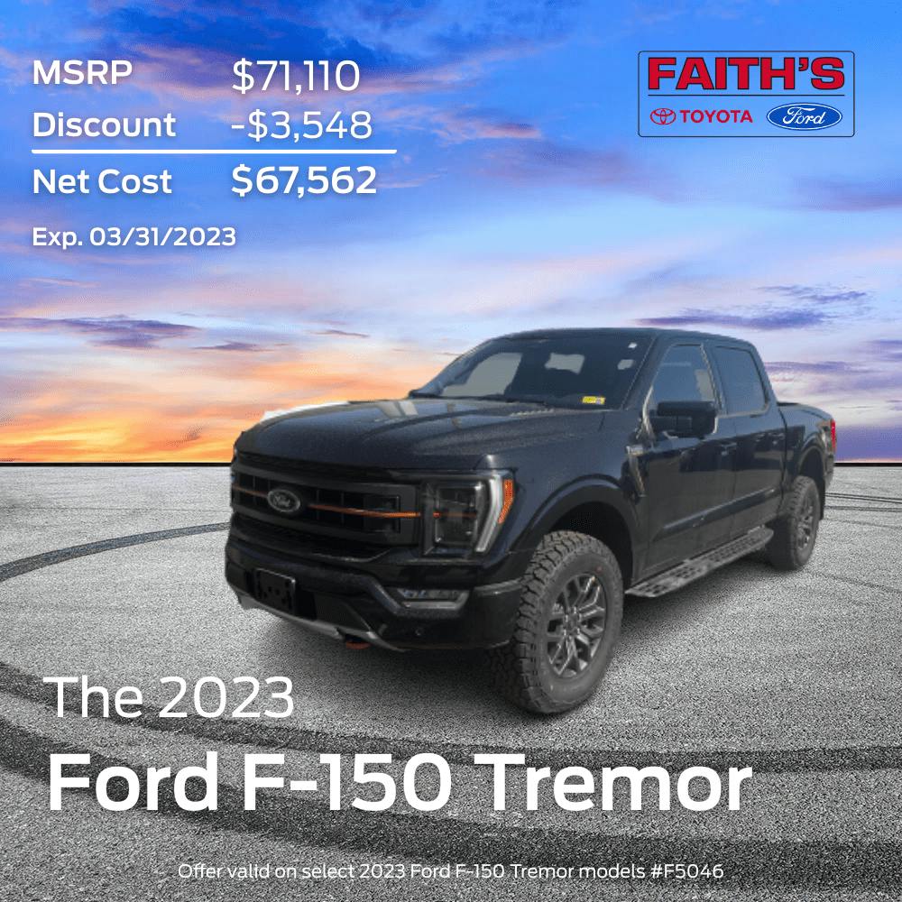 2023 Ford F-150 Tremor F5046 | Faiths Auto Group