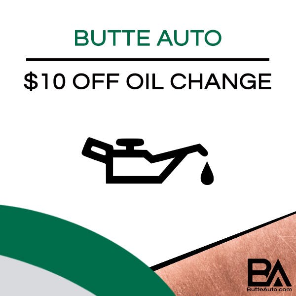 $10 off Oil Change Service | Butte Toyota