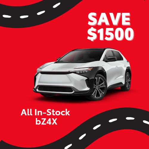 All In-Stock bZ4X | Greentree Toyota