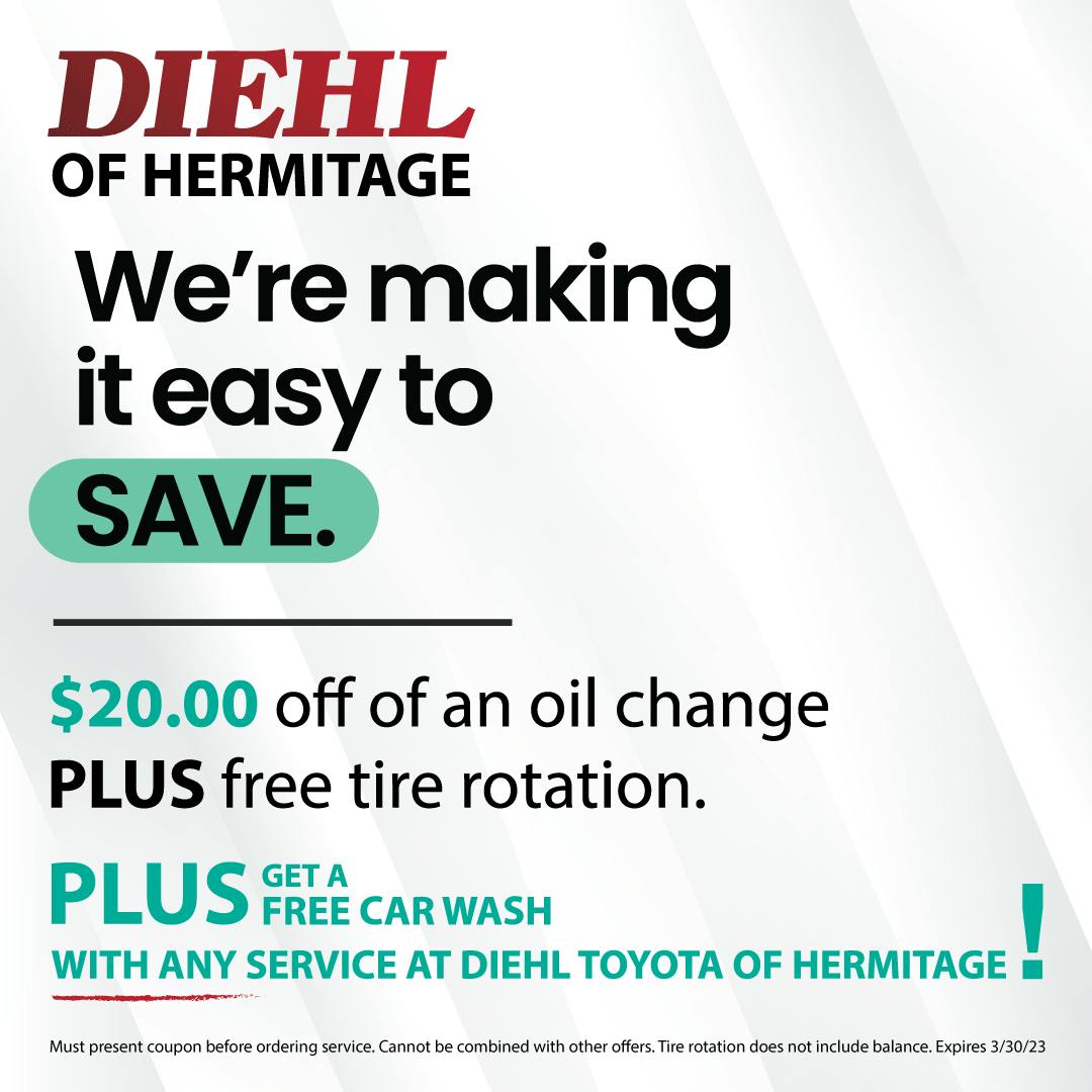 OIL CHANGE SPECIAL | Diehl Kia of Hermitage