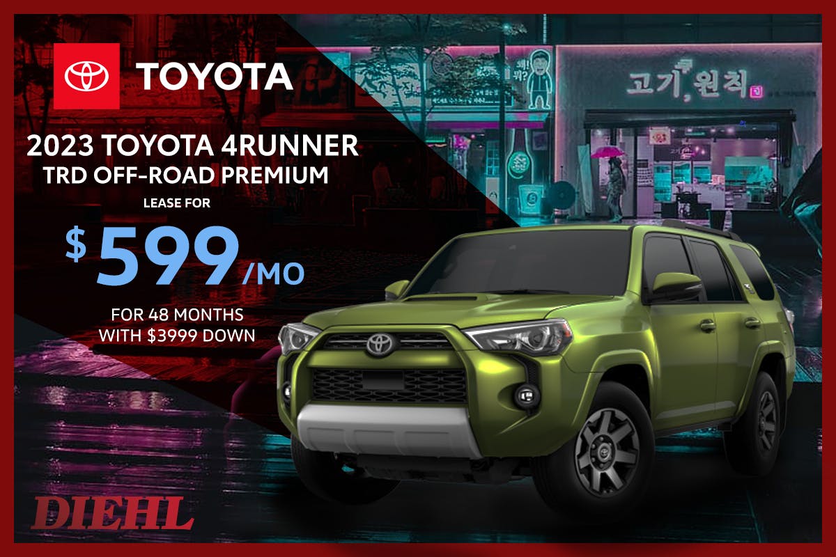 2023 Toyota 4Runner TRD Off-Road Premium | Diehl Toyota of Hermitage
