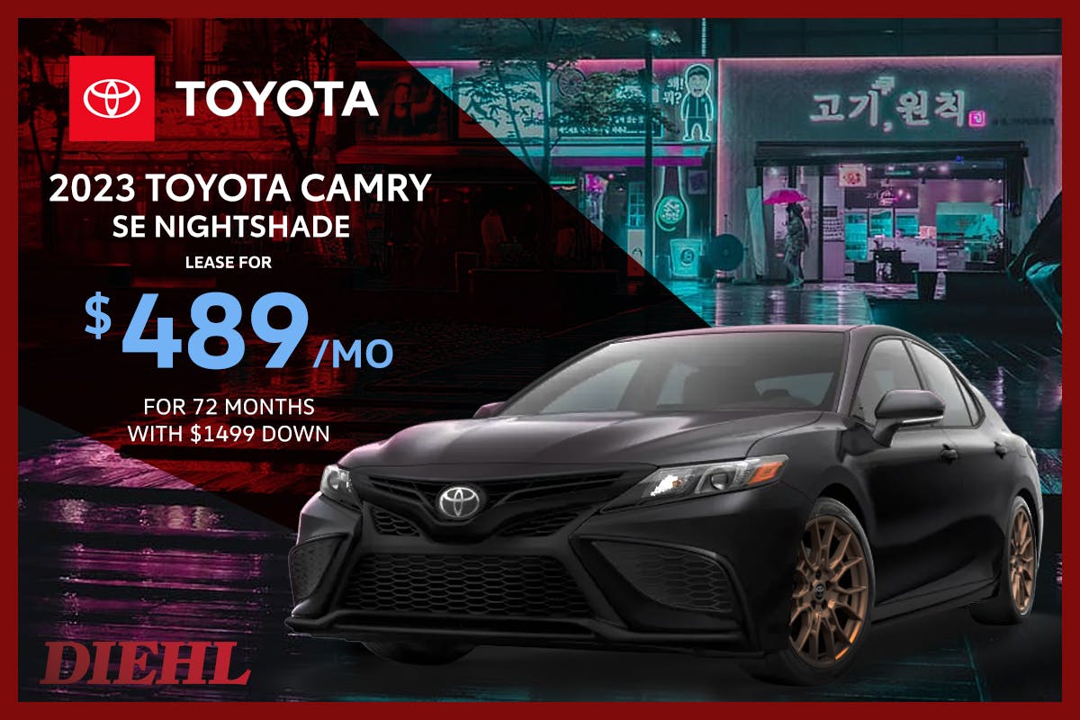 2023 Toyota Camry SE Nightshade | Diehl Toyota of Hermitage
