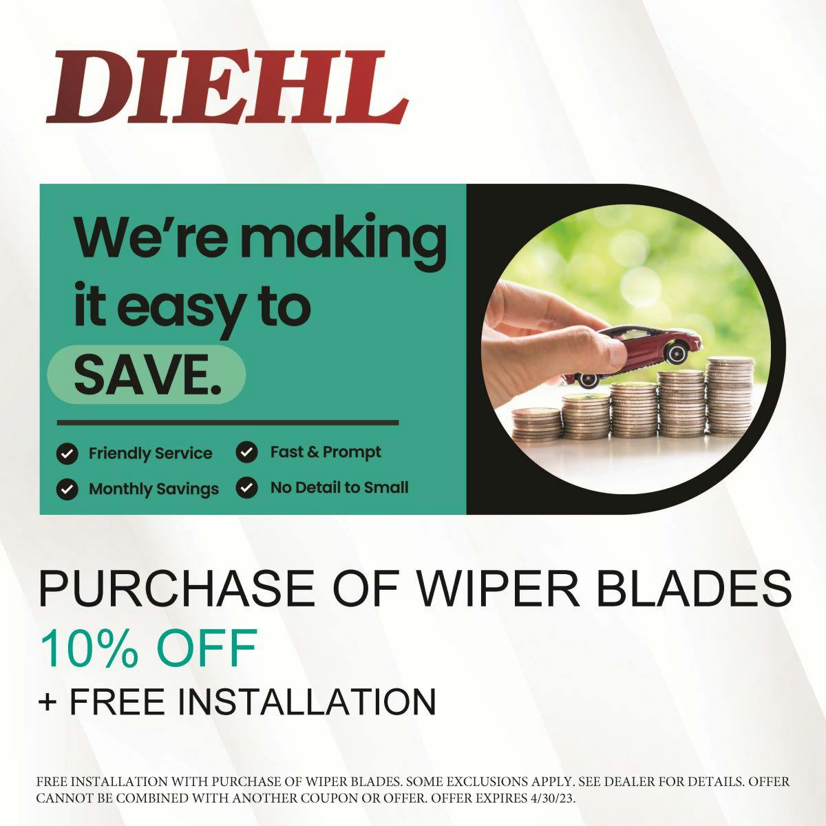 Wiper Blades | Diehl Mitsubishi of Massillon