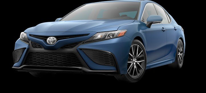 blue 2023 camry