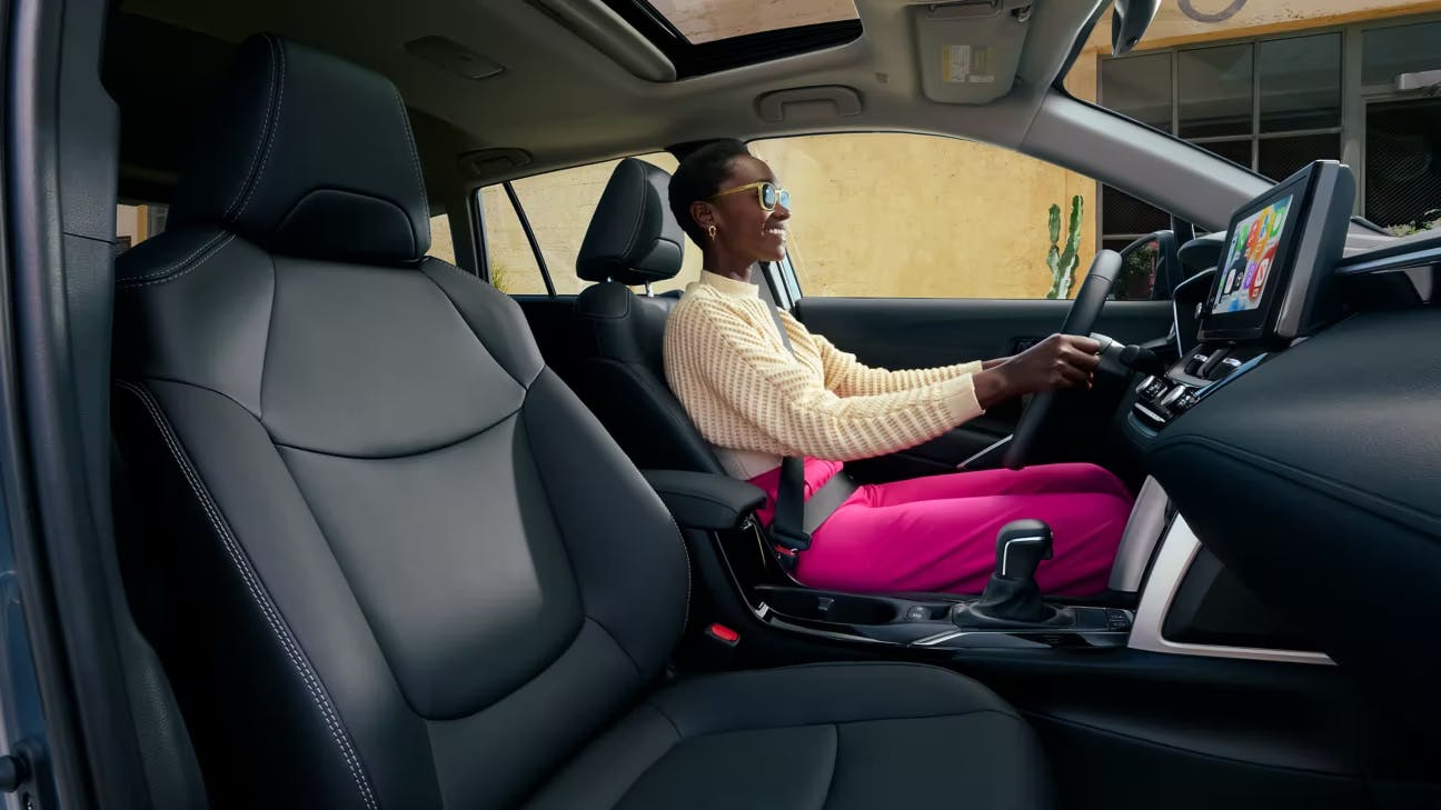 woman driving 2023 corolla cross woman driving 2023 corolla cross