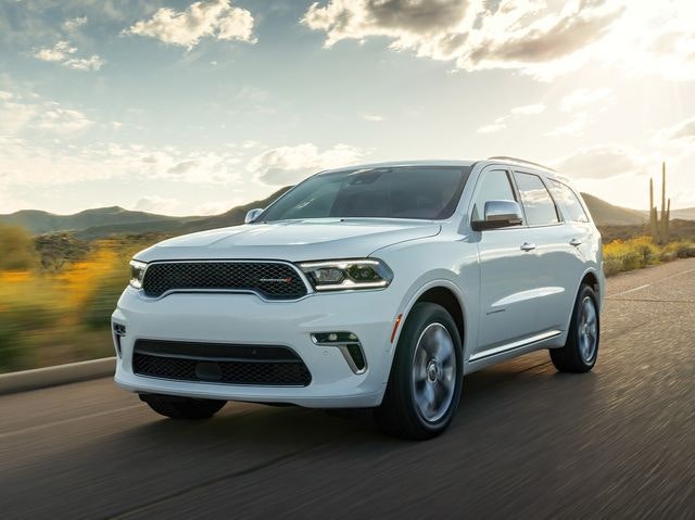 2022 Dodge Durango driving down the road