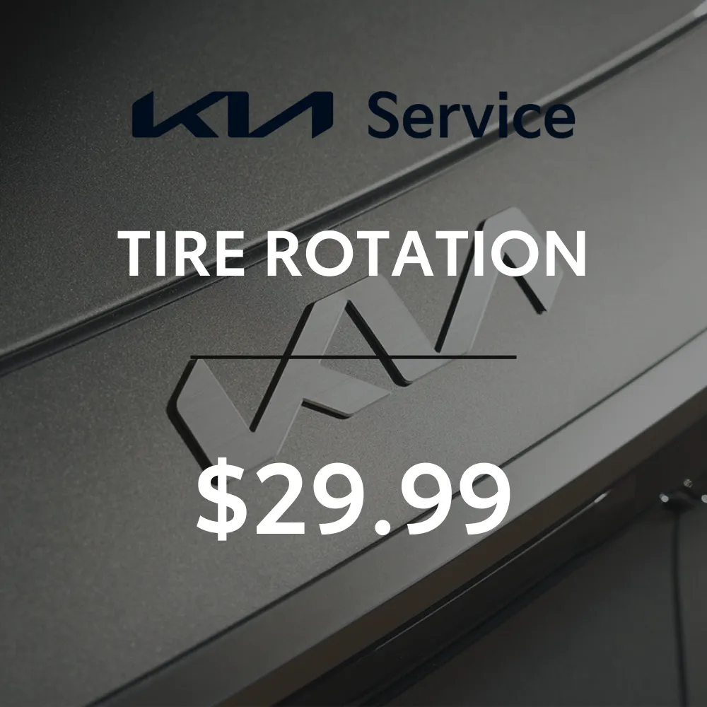 Tire Rotation | Kia Starter