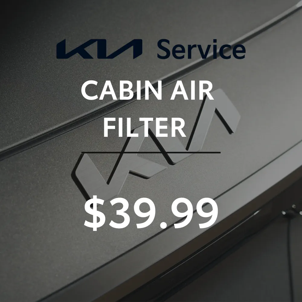 Cabin Air Filter | Kia Starter