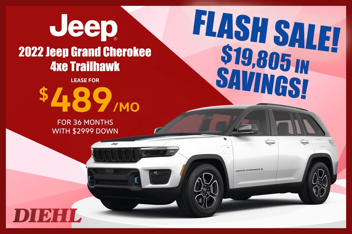 2022 Jeep Grand Cherokee 4xe Trailhawk Diehl of Butler