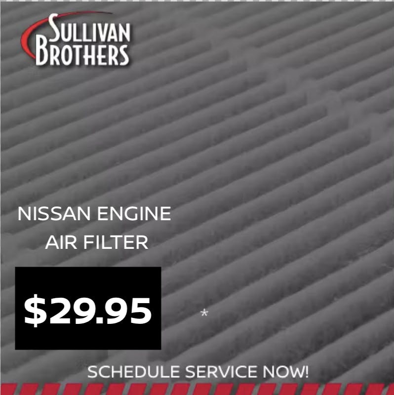 GENUINE NISSAN AIR FILTER | Sullivan Brothers Nissan