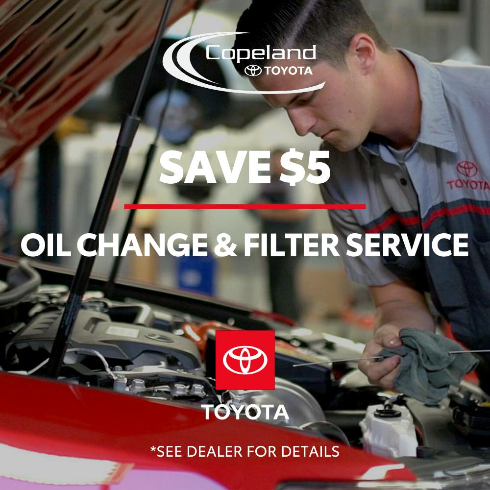 OIL CHANGE SPECIAL | Copeland Toyota