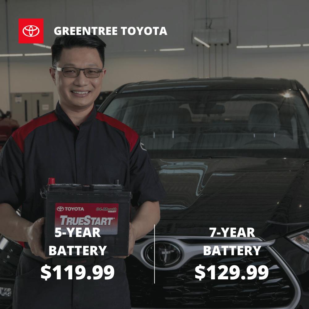 BATTERY SPECIAL | Greentree Toyota