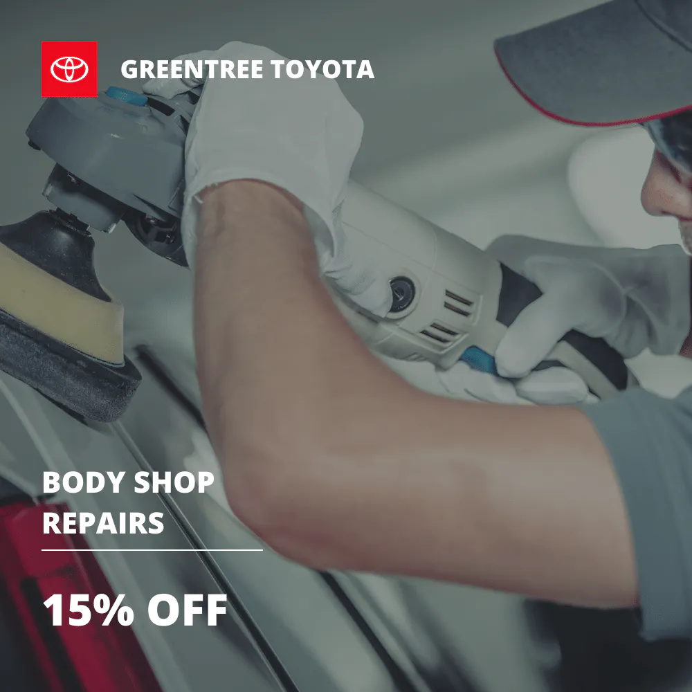 Body Shop Repairs – 15% Off (Up to $200) | Greentree Toyota