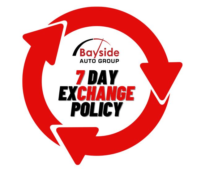 Bayside 7-Day Exchange Policy logo
