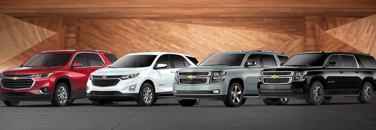 Chevy-SUVs Chevrolet SUV Line-Up