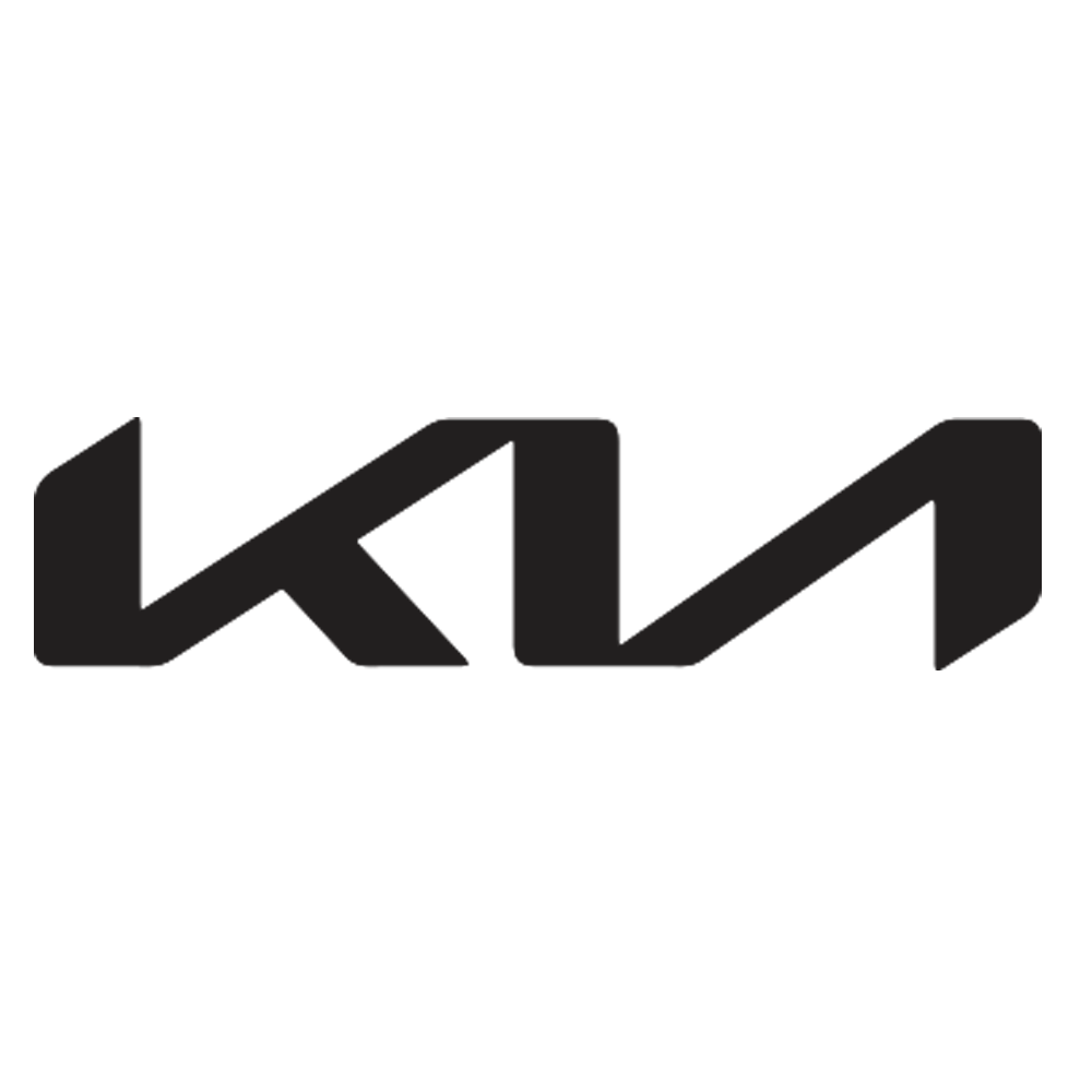 kia logo in black