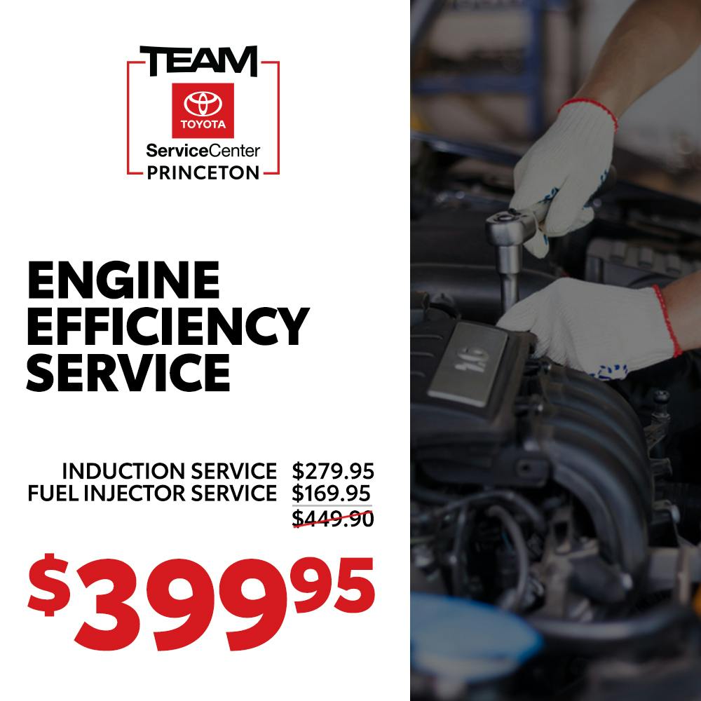 ENGINE EFFICIENCY SERVICE | Team Toyota of Princeton