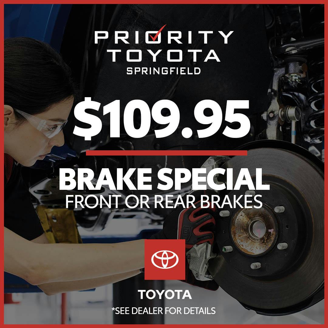 BRAKE SPECIAL | Priority Toyota Springfield