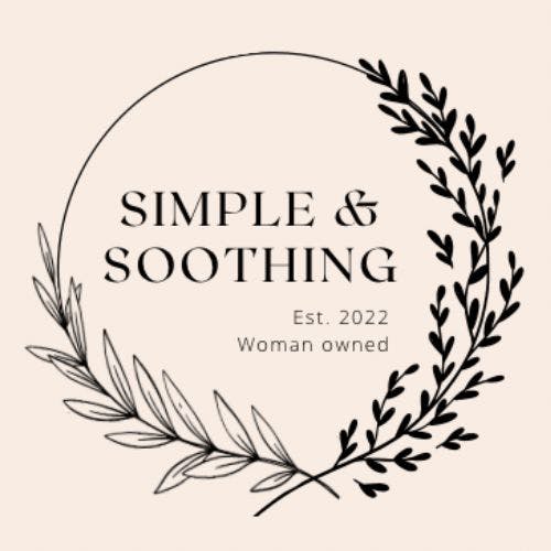 simple and soothing logo