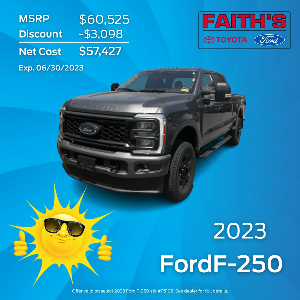 2023 Ford F-250 Purchase Offer | Faiths Ford