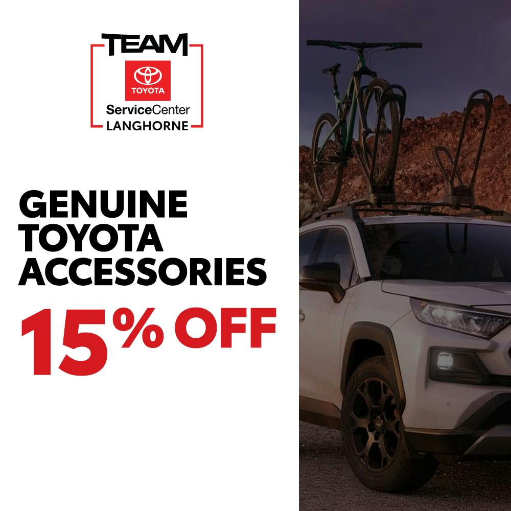 GENUINE TOYOTA ACCESSORIES | Team Toyota of Langhorne