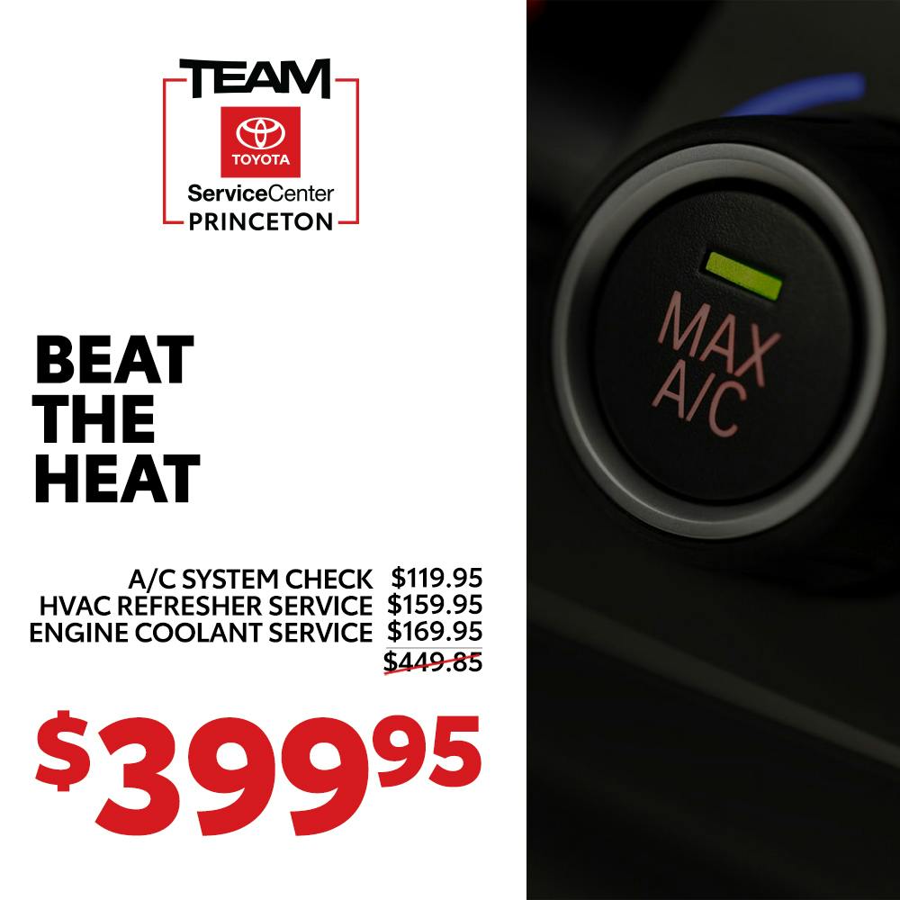 BEAT THE HEAT SPECIAL | Team Toyota of Princeton