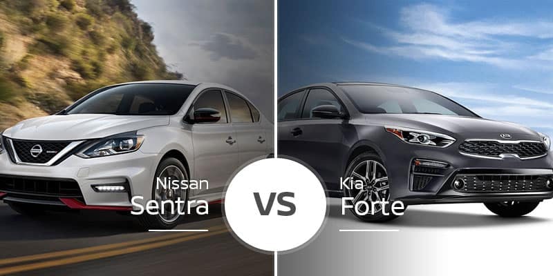 nissan sentra vs kia forte graphics