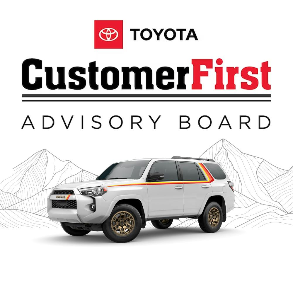 We're Proud To Be The Recipient Of: Customer First Advisory Board Award