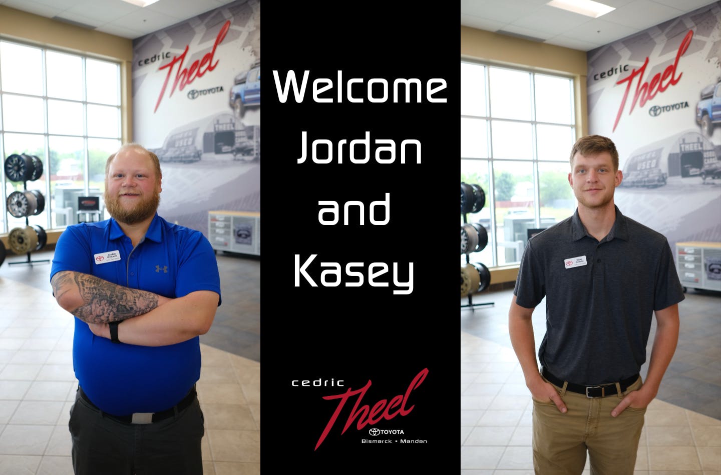 Welcome Jordan & Kasey