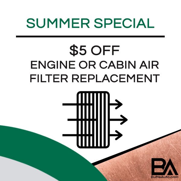 Engine and Cabin Air Filter Special | Butte Toyota