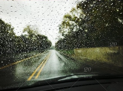 driving in the rain