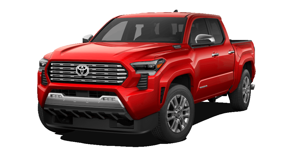 red Toyota Tacoma Limited