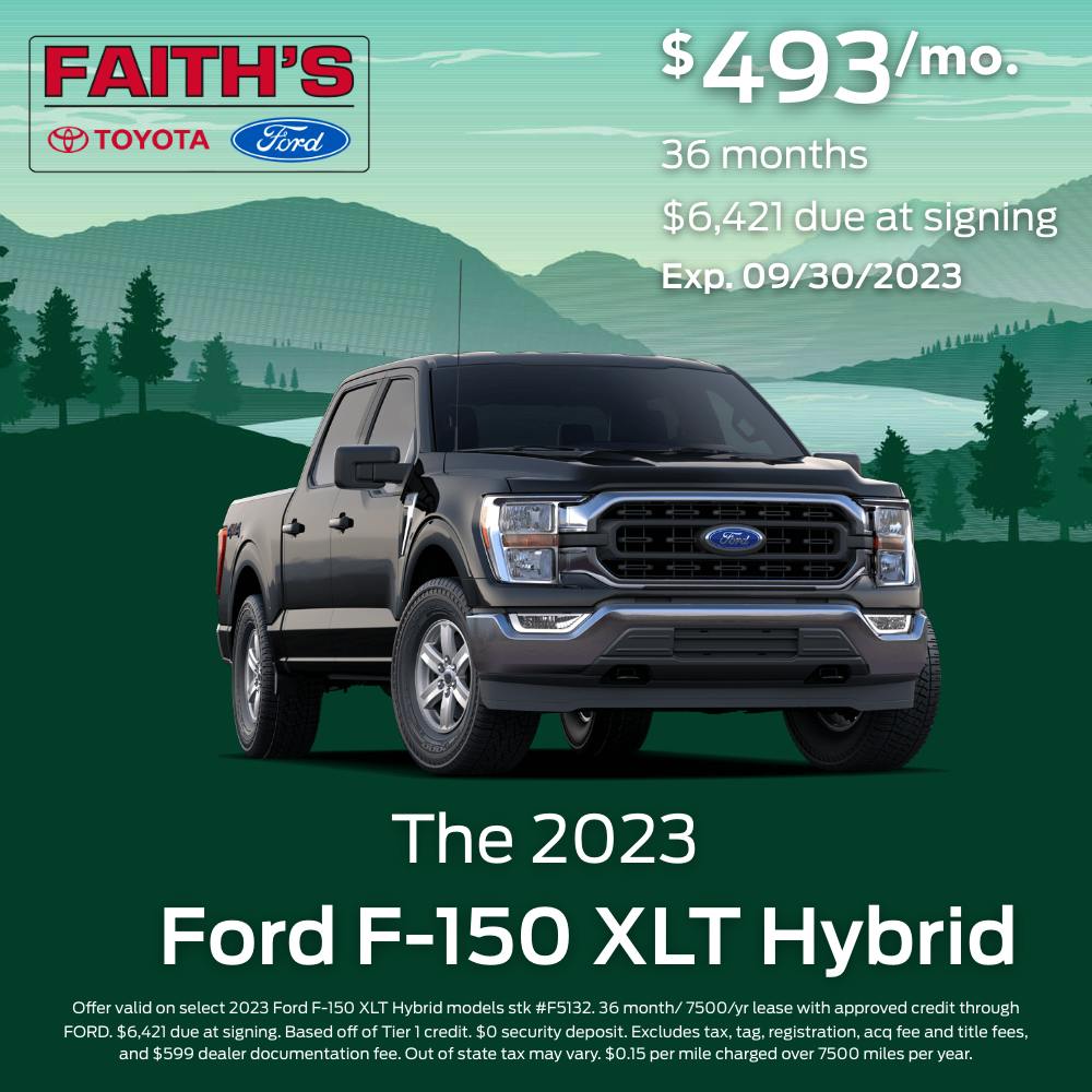 2023 Ford F-150 XLT Hybrid Lease | Faiths Ford