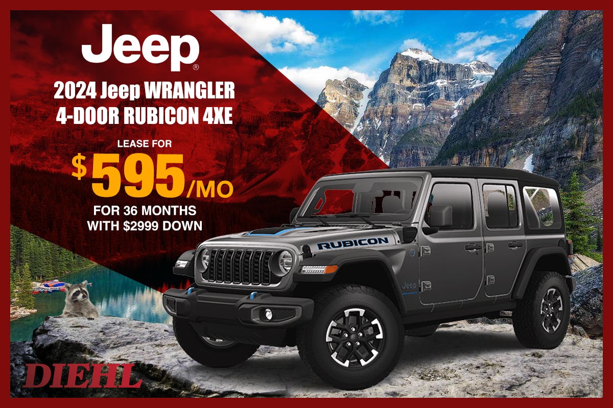 2024 Jeep Wrangler Rubicon 4XE Diehl of Robinson