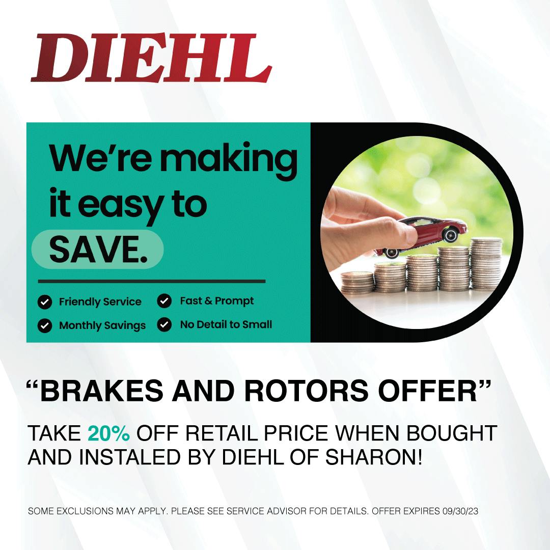 20% Off Brakes and Rotors Offer | Diehl Hyundai