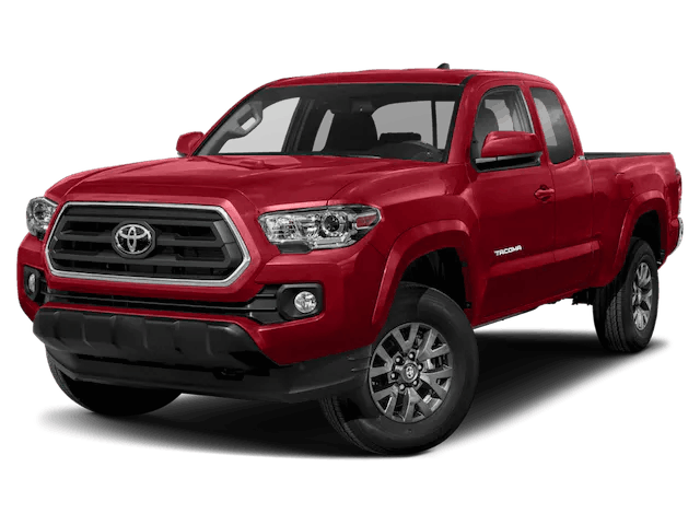 2023 Red Toyota Tacoma truck
