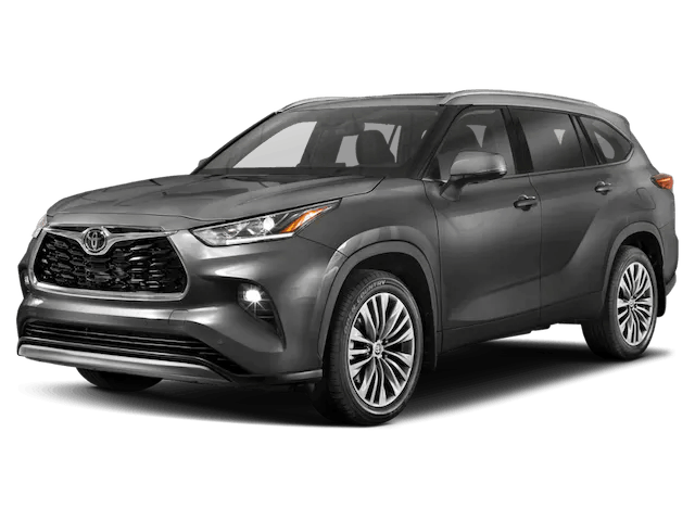 gray Toyota highlander