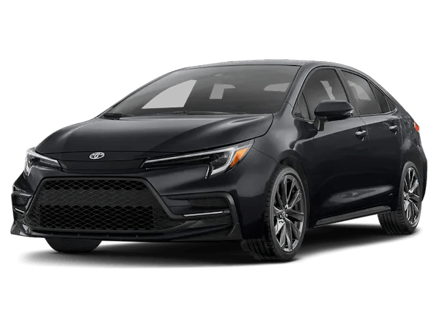 Corolla Hybrid black color