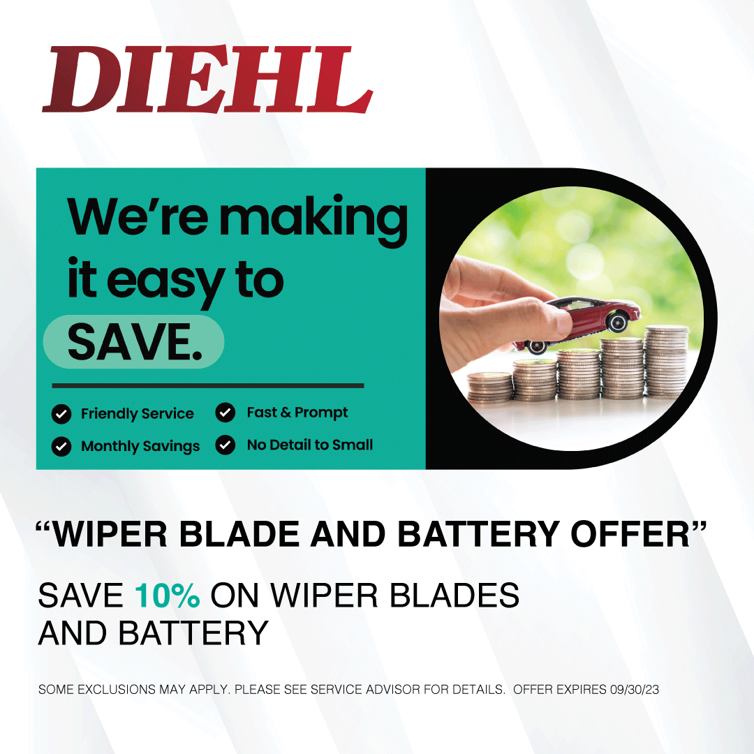 Blades and Battery Offer | Diehl Chevrolet