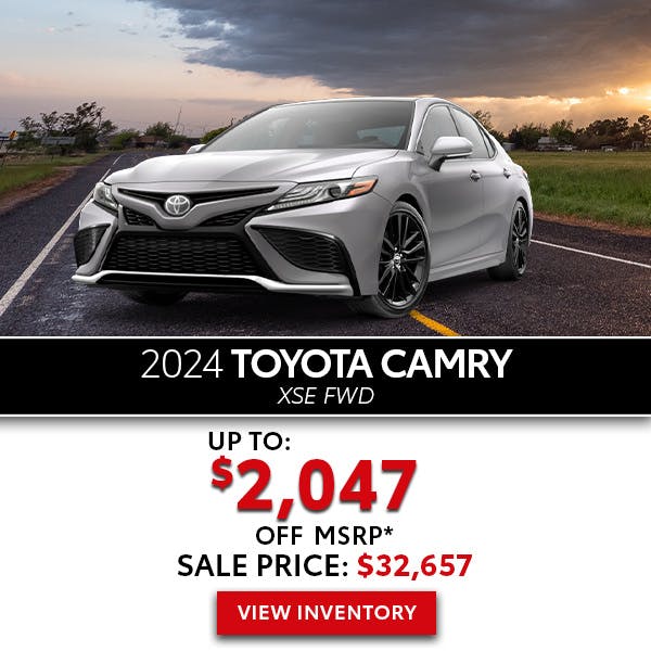 New 2024 Toyota Camry XSE FWD Jim Norton Toyota