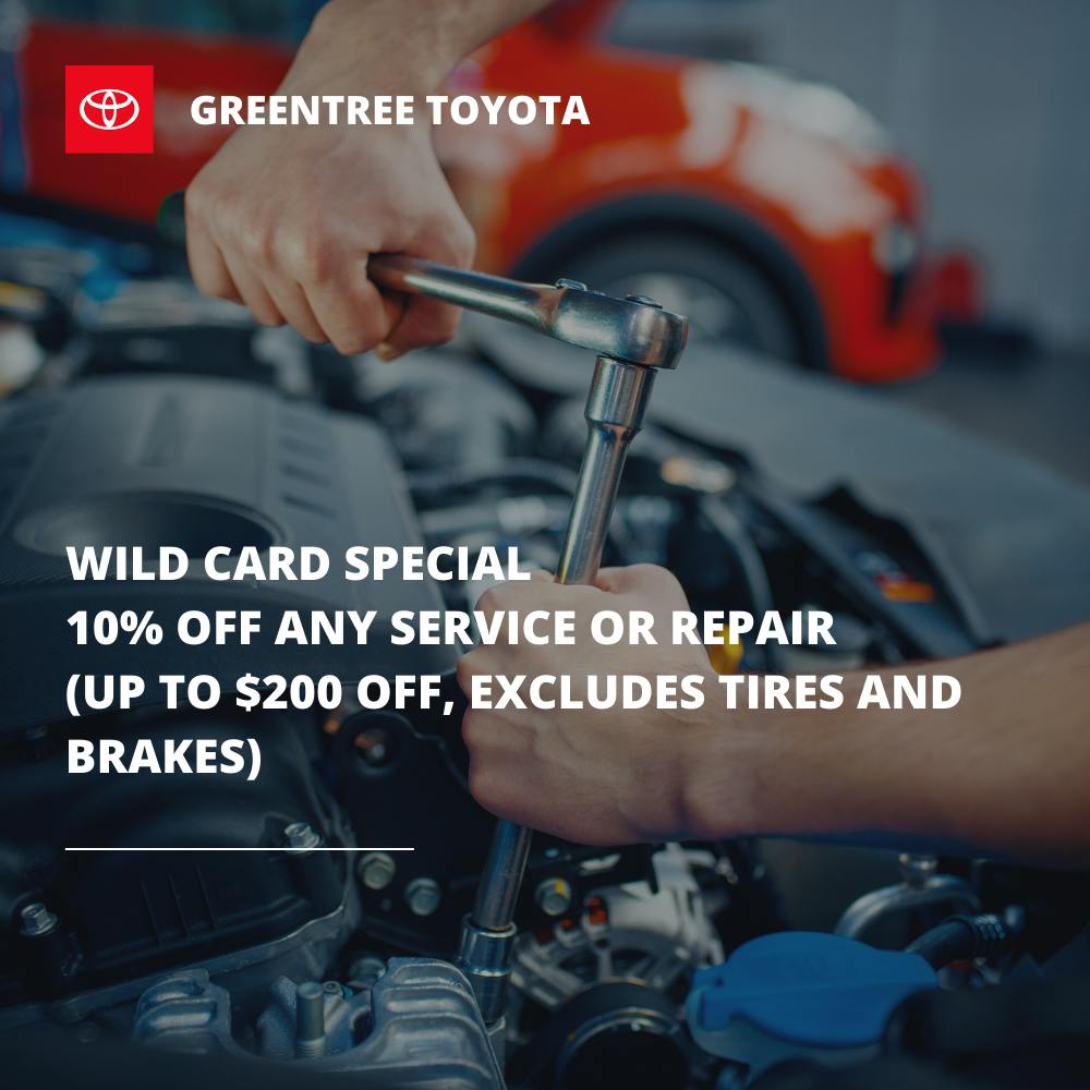 Wild Card Service Repair | Greentree Toyota