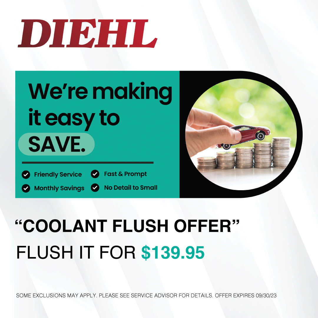 Coolant Flush Offer | Diehl Chevrolet