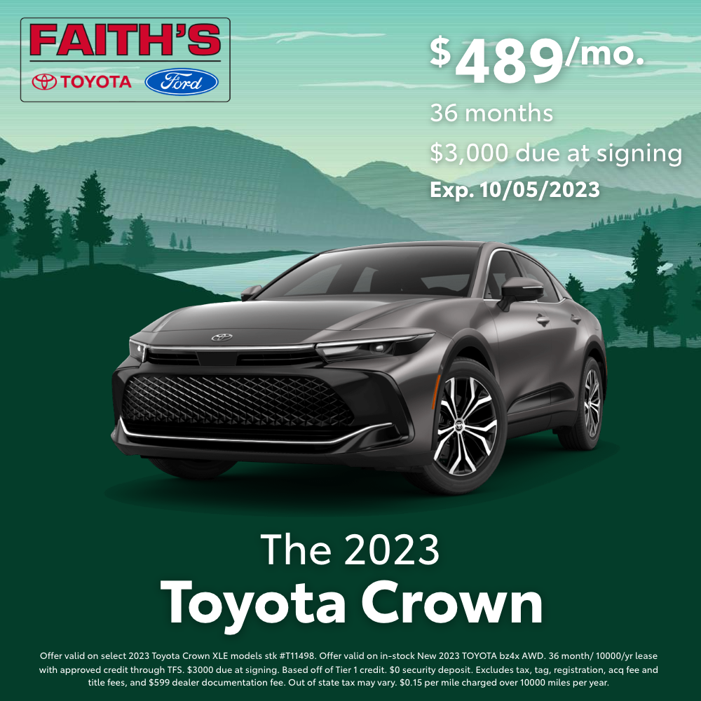 2023 Toyota Crown Lease Offer | Faiths Auto Group